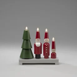 Adventsljusstake Tomte
