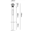 Alefors 125cm pollare