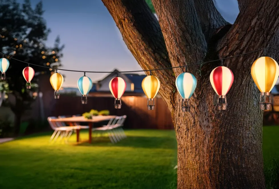 Balloon solcellslampa