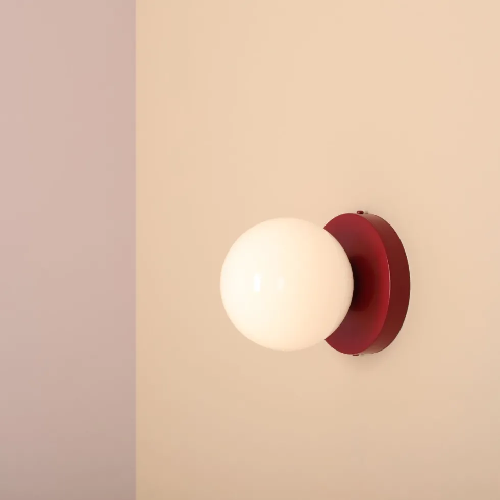 Ball Ø15 vägglampa