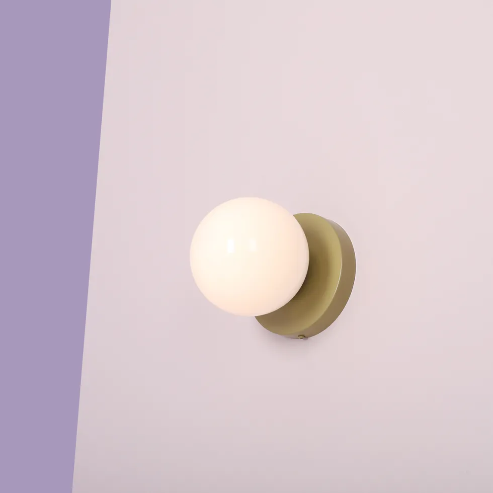 Ball Ø15 vägglampa