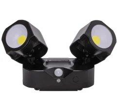 Batterilampa m. sensor utelampa