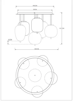 Blacky Ø63 plafond