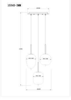 Blacky Ø46 taklampa