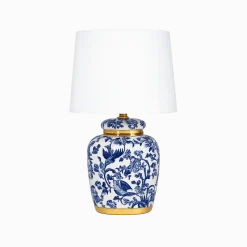 Blomsterlilla 30cm bordslampa