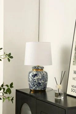 Blomstermåla 43cm bordslampa