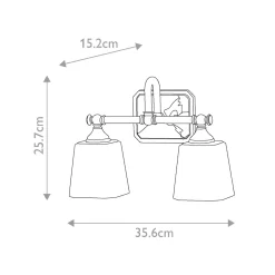Concord 36cm badrumslampa
