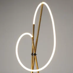 Crochet golvlampa