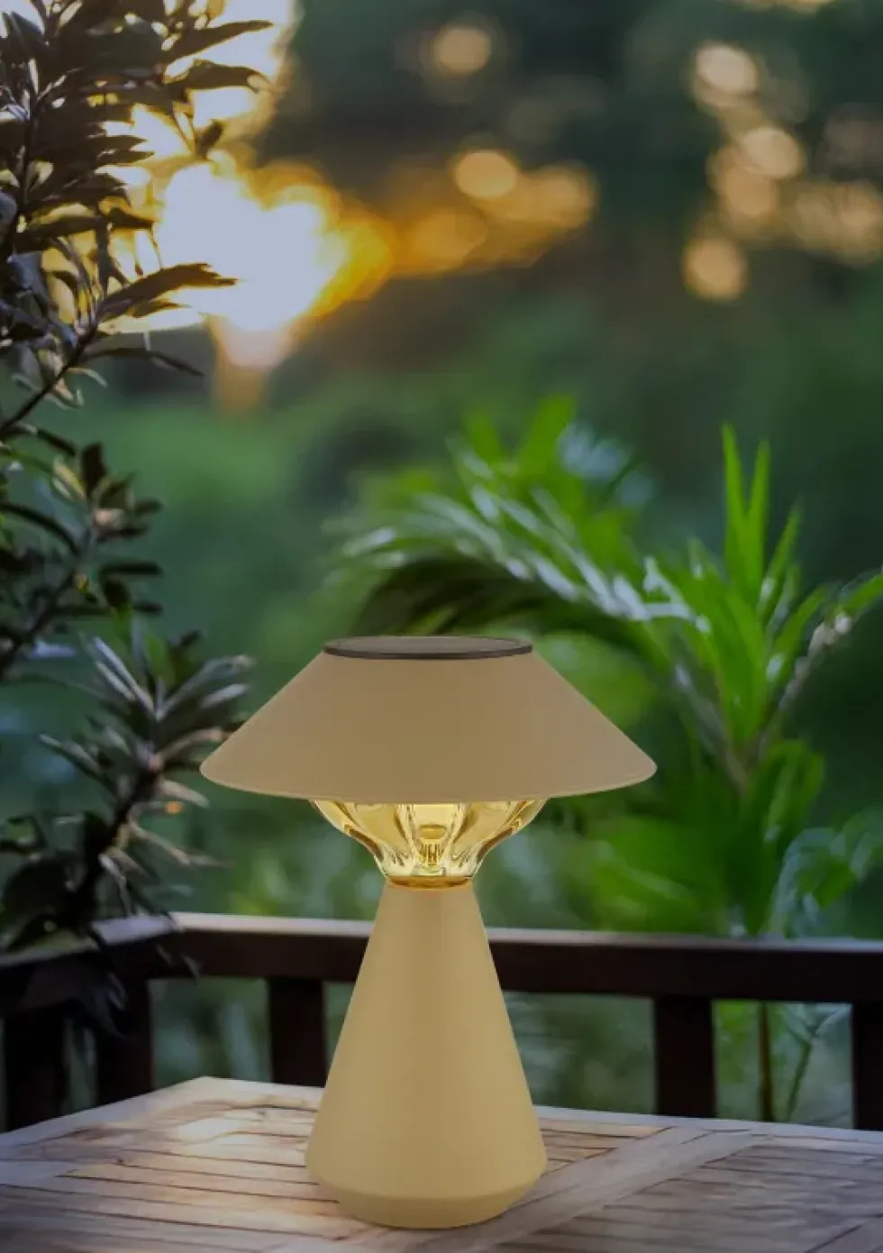 Cup LED solcellslampa