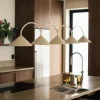 Curve 165cm taklampa