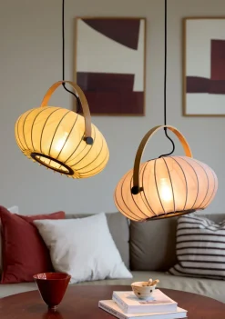 D.C Textil Ø40 taklampa