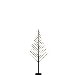 2D svart träd 150cm