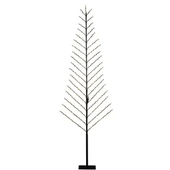 2D svart träd 240cm