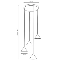 Elit Premium Ø30 taklampa