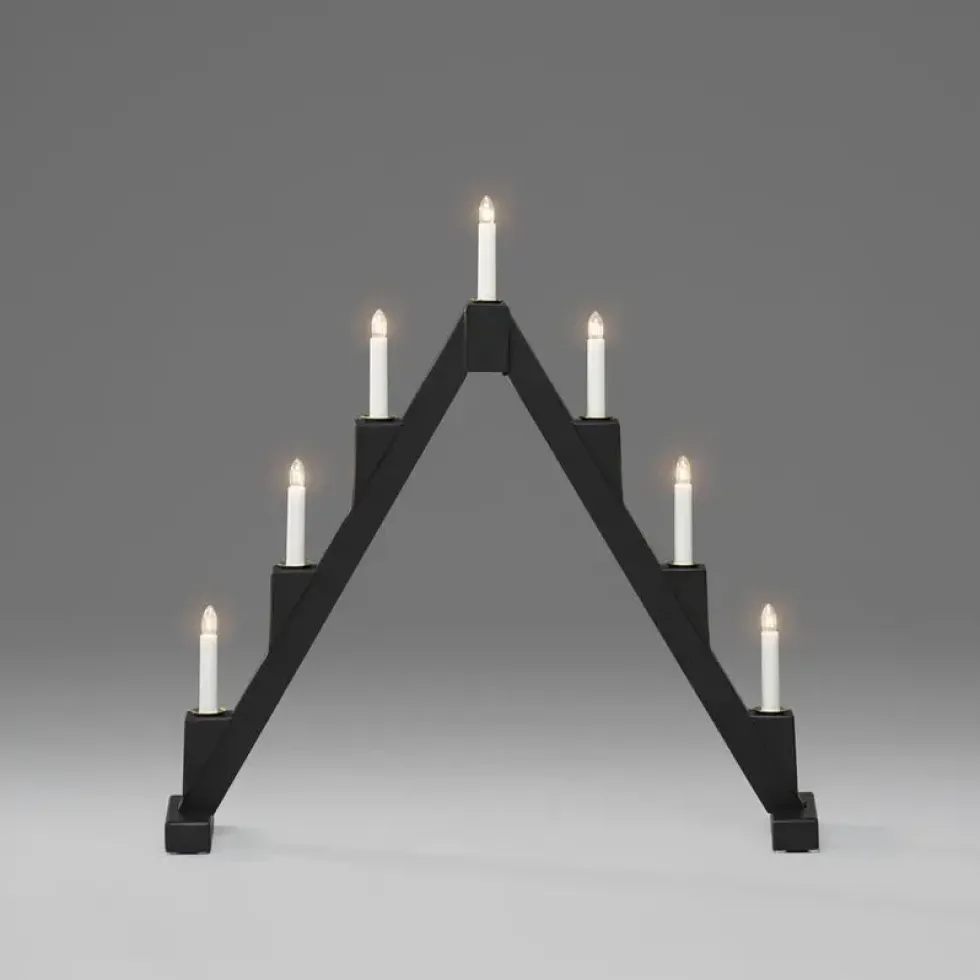 Elljusstake 7ljus vikbar