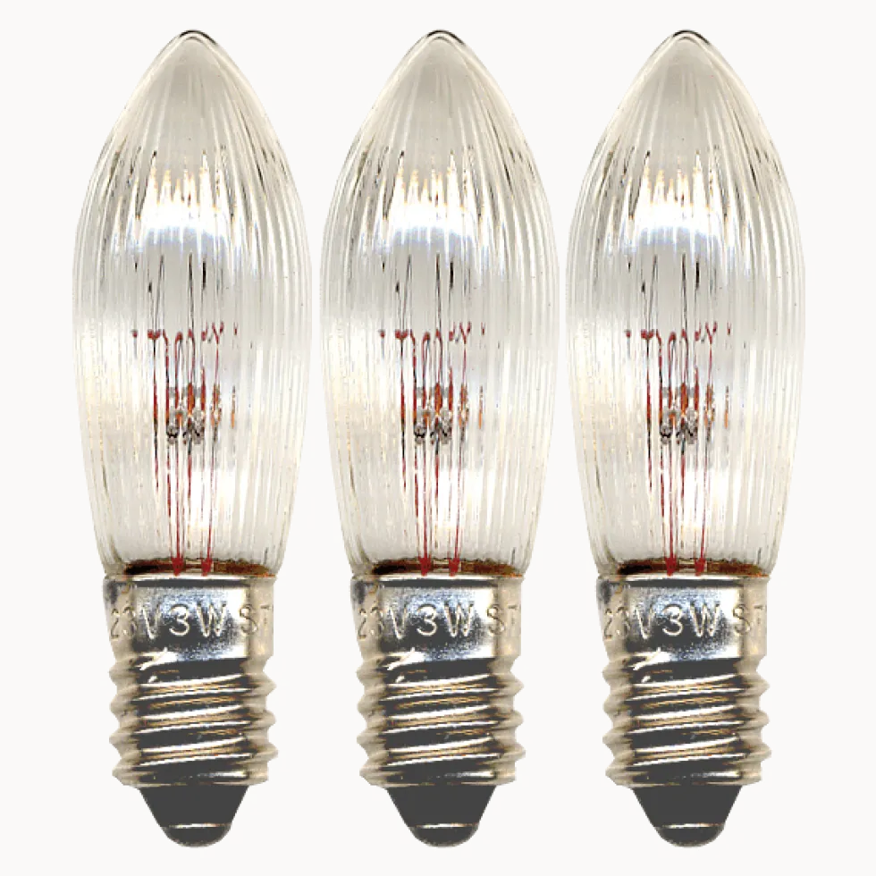 E10 3W 55V 3-pack