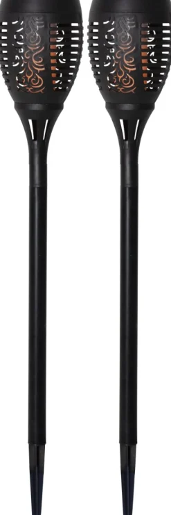 Flame 2-pack solcellslampa