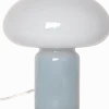 Glas 23cm bordslampa