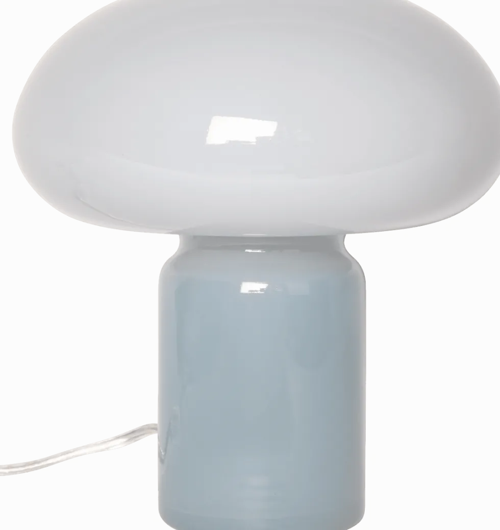 Glas 23cm bordslampa