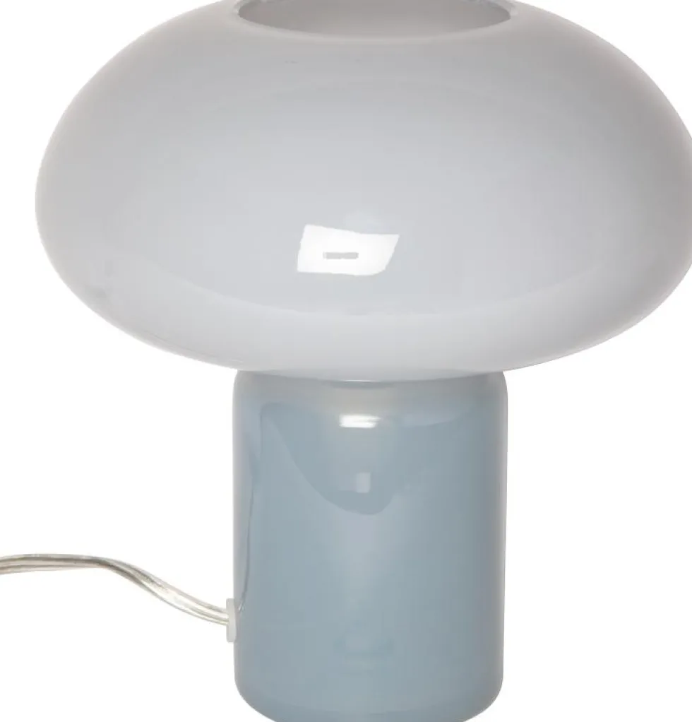 Glas 23cm bordslampa
