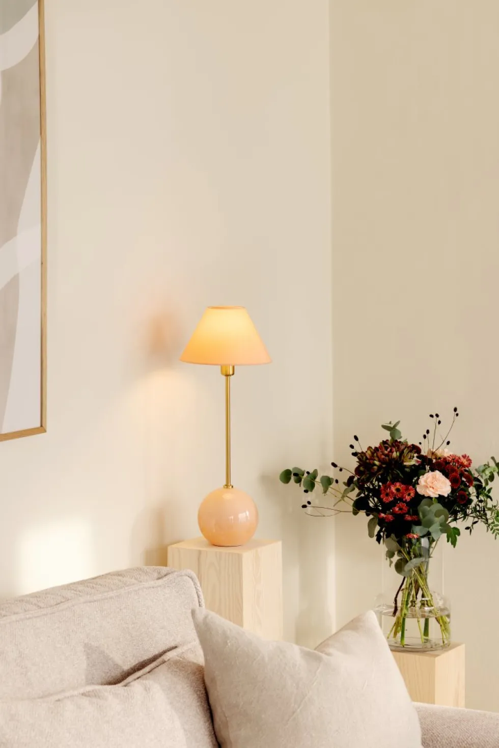 Iris 50cm bordslampa