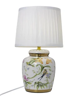 Klassisk grön 30cm bordslampa