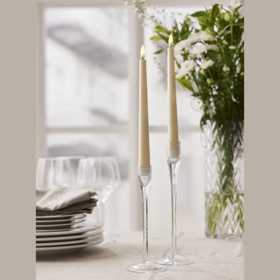 LED Antikljus Flamme Candy