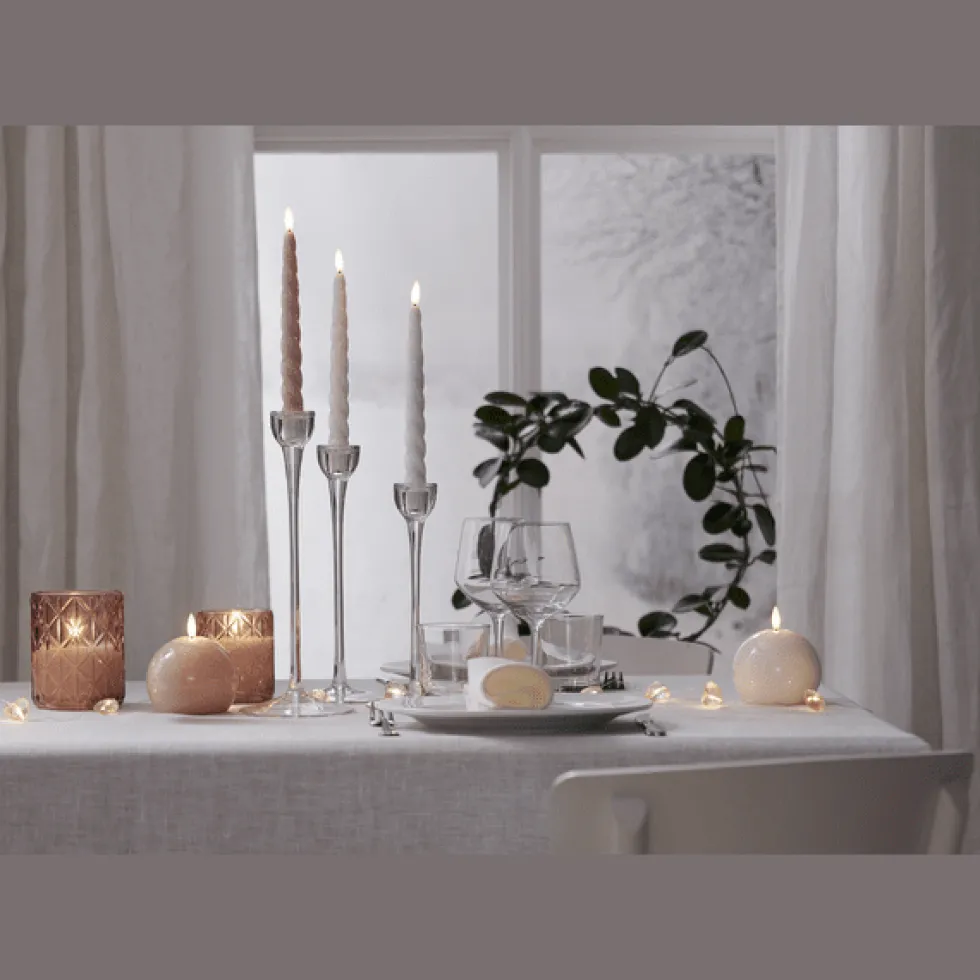 LED Antikljus Flamme Shine