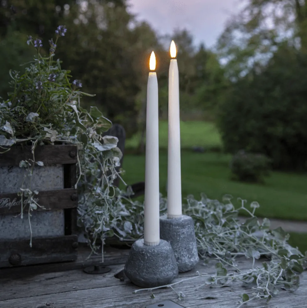LED Antikljus Flamme Slim
