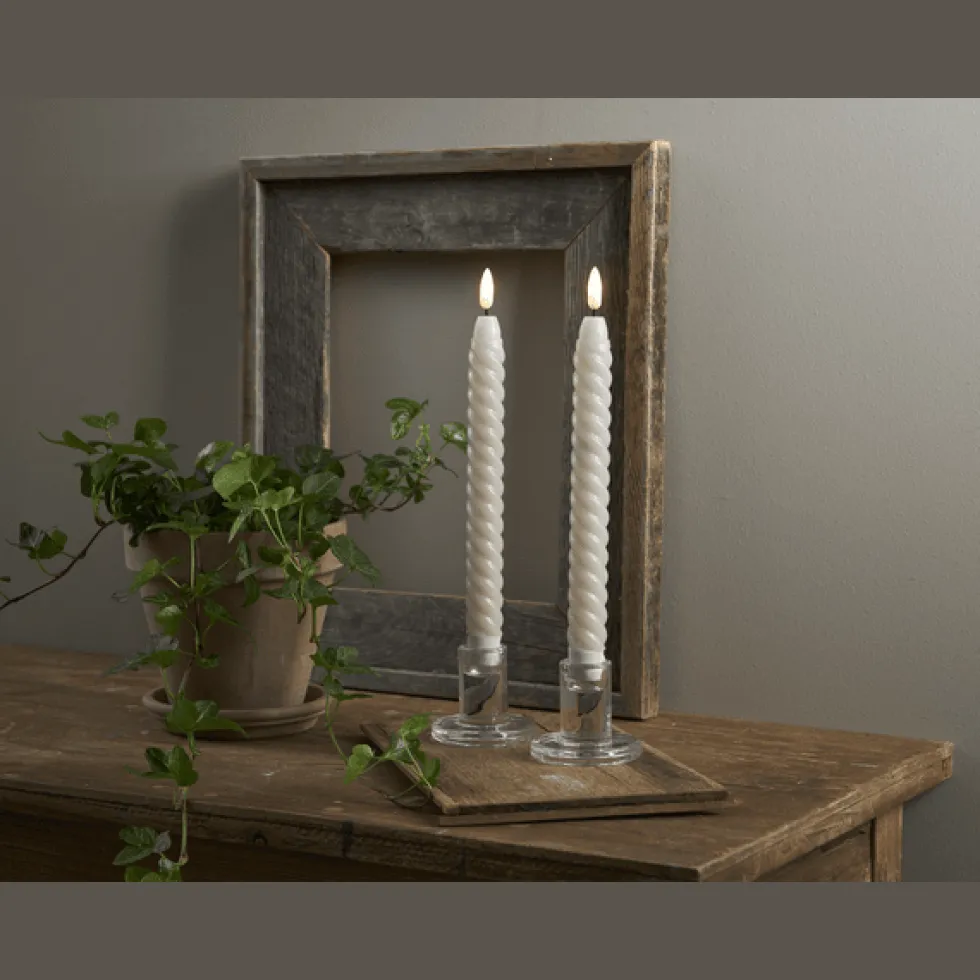 LED Antikljus Flamme Swirl