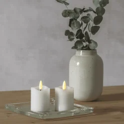 LED Blockljus Flamme