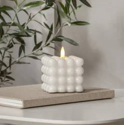 LED Blockljus Flamme Dot