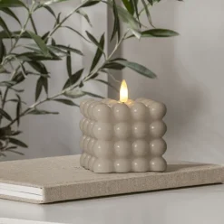 LED Blockljus Flamme Dot