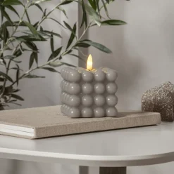 LED Blockljus Flamme Dot