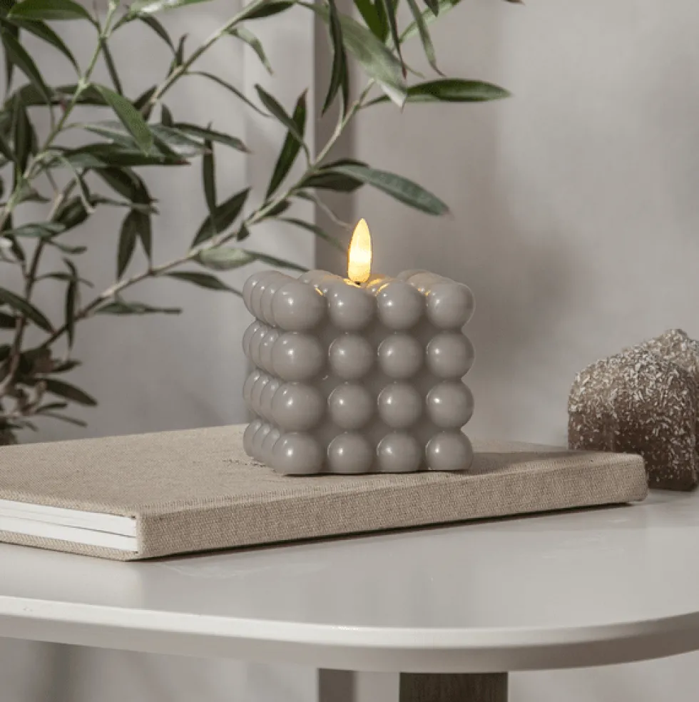 LED Blockljus Flamme Dot