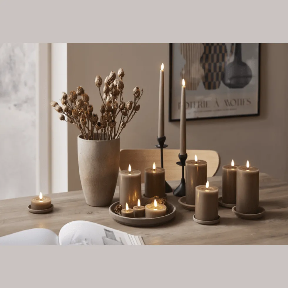 LED Blockljus Flamme Flow