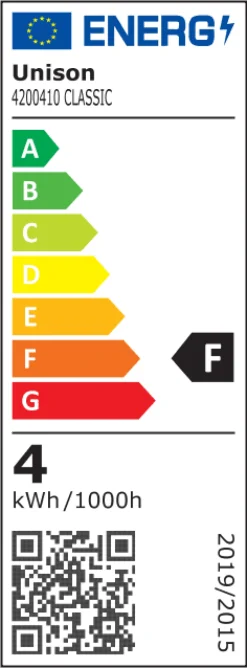 LED E14 klot matt 4W 2700K