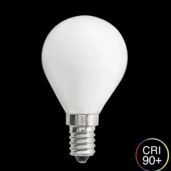LED E14 klot opal 4W 3000K dimbar