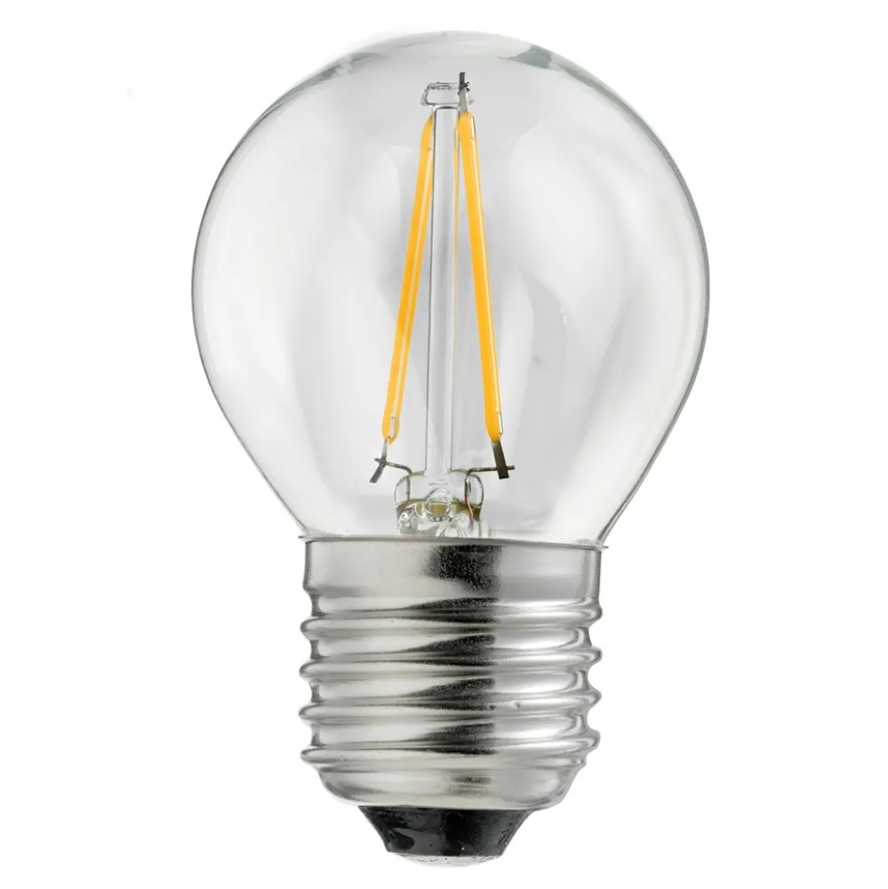 LED E27 klot 0,8W 2700K