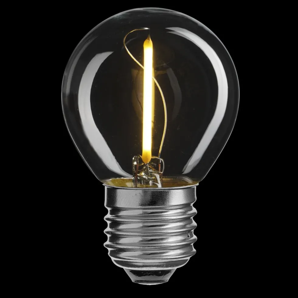 LED E27 klot 1W 2700K