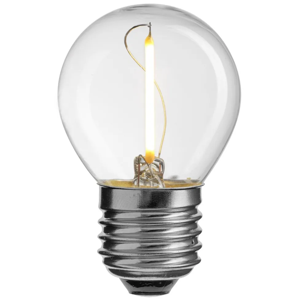 LED E27 klot 1W 2700K