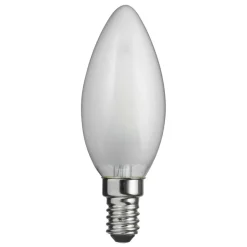 LED E14 kronljus matt 2W 2700K