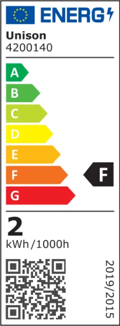 LED E14 kronljus 2W 2700K