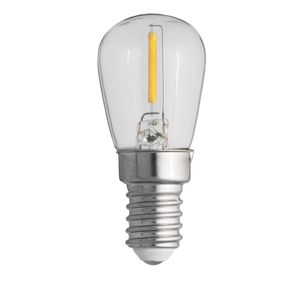 LED E14 päron 0,8W 2700K