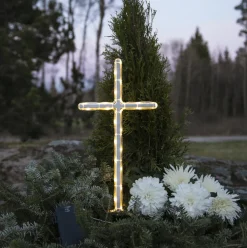 LED Gravljus GraveCross