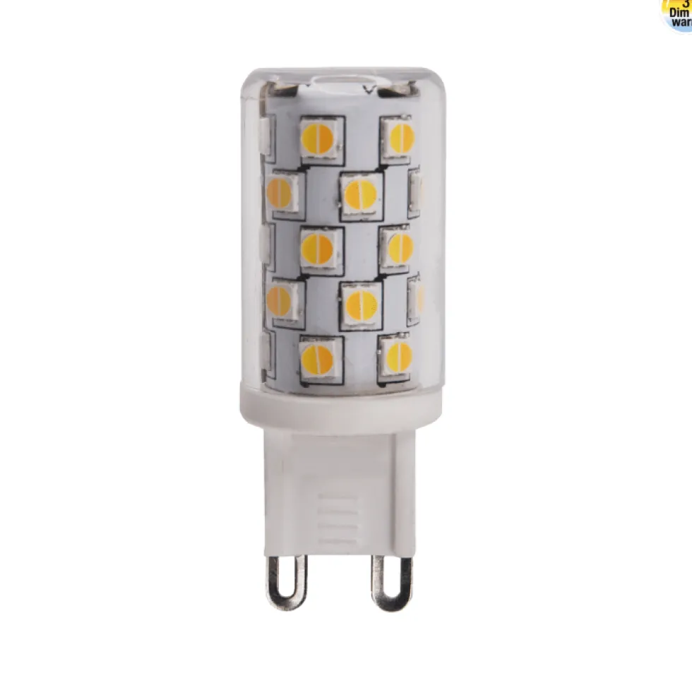 LED G9 4W 3-steg dim to warm minne