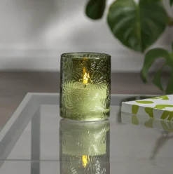 LED Ljus Flamme Leaf