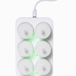 LED Värmeljus 6-pack Flamme Charge Set