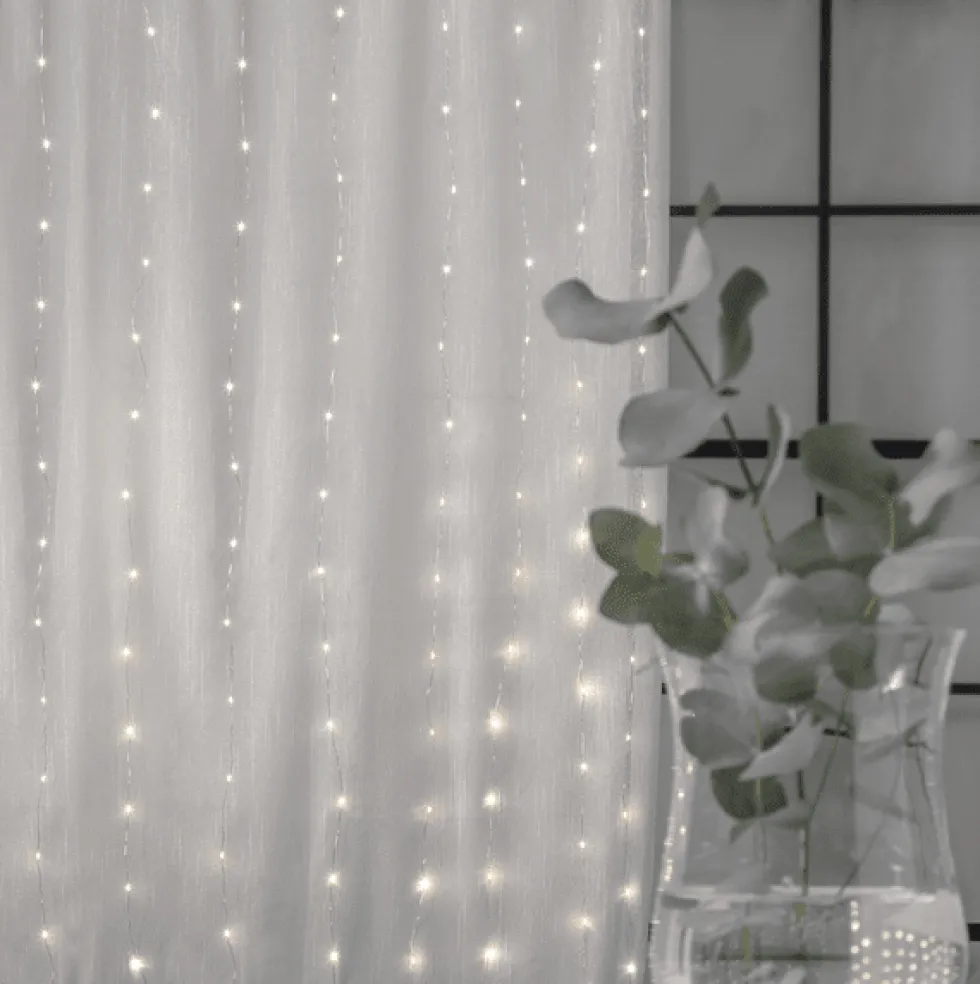 Ljusgardin Dew Drop 2m