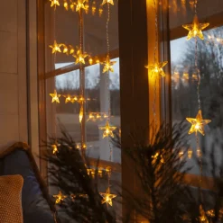 Ljusgardin Star Curtain 1,2m